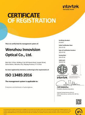 ISO13485 Certificate